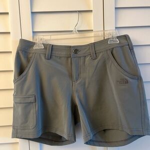 The North Face Women's Athletic Shorts in Gray